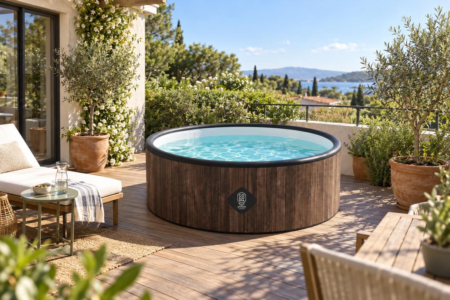 Piscine sur terrasse : poids, sol et précautions avant de se lancer